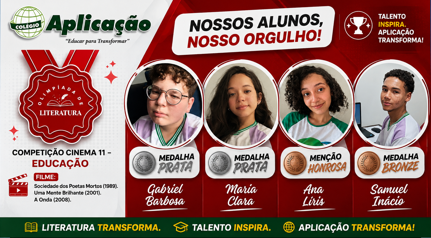 Olimpíada de Literatura (Prata, Bronze e menção Honrosa)