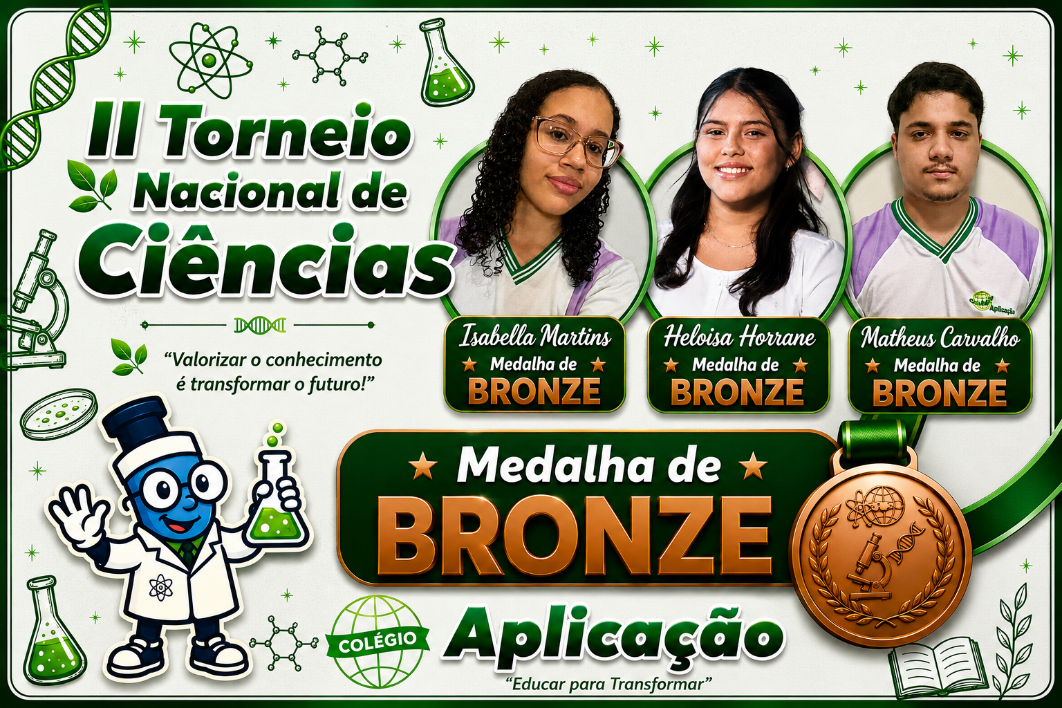 Torneio Nacional de Ciências (Bronze)