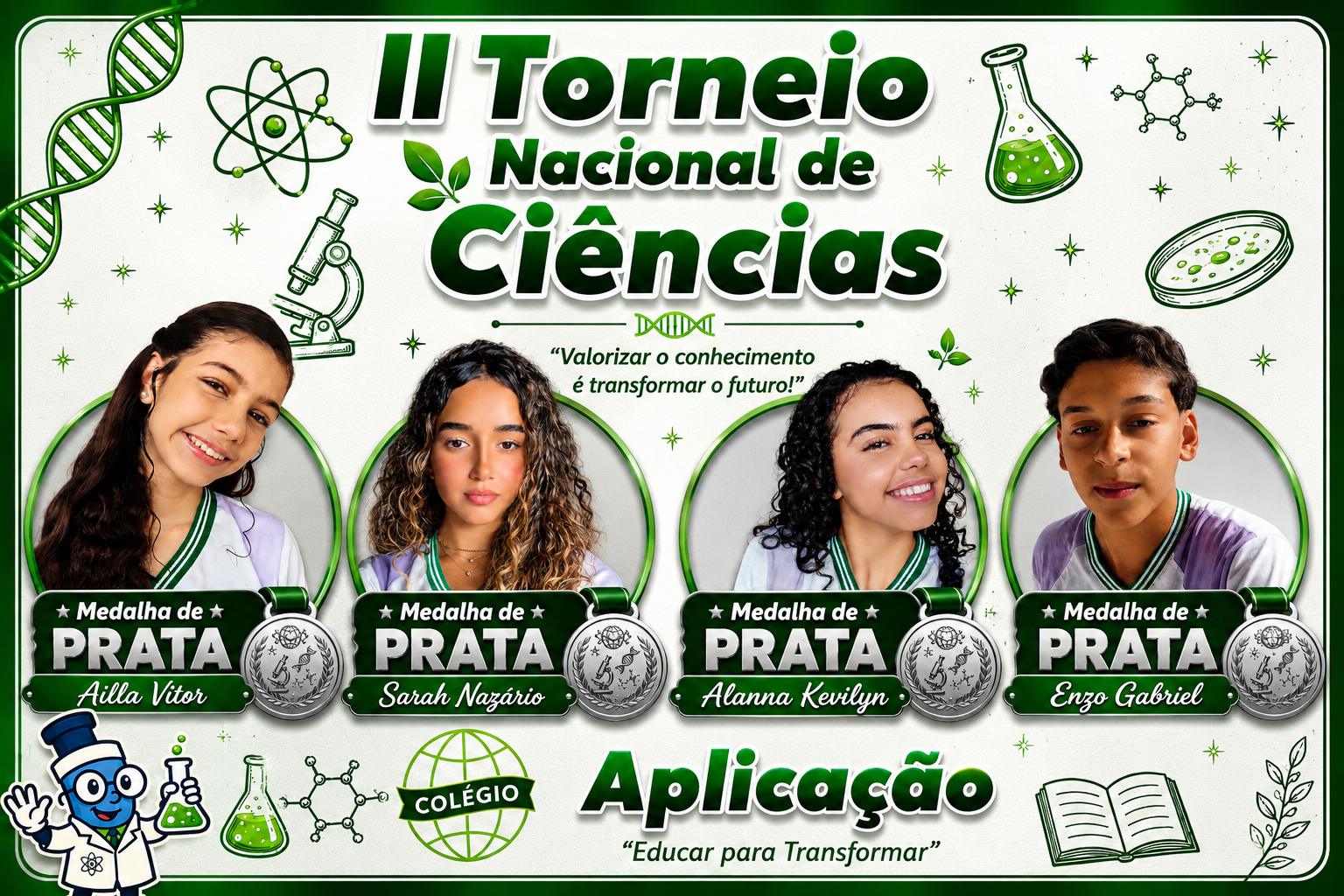 Torneio Nacional de Ciências (Prata)